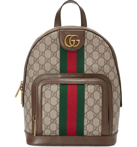 gucci designer backpacks|authentic gucci backpack.